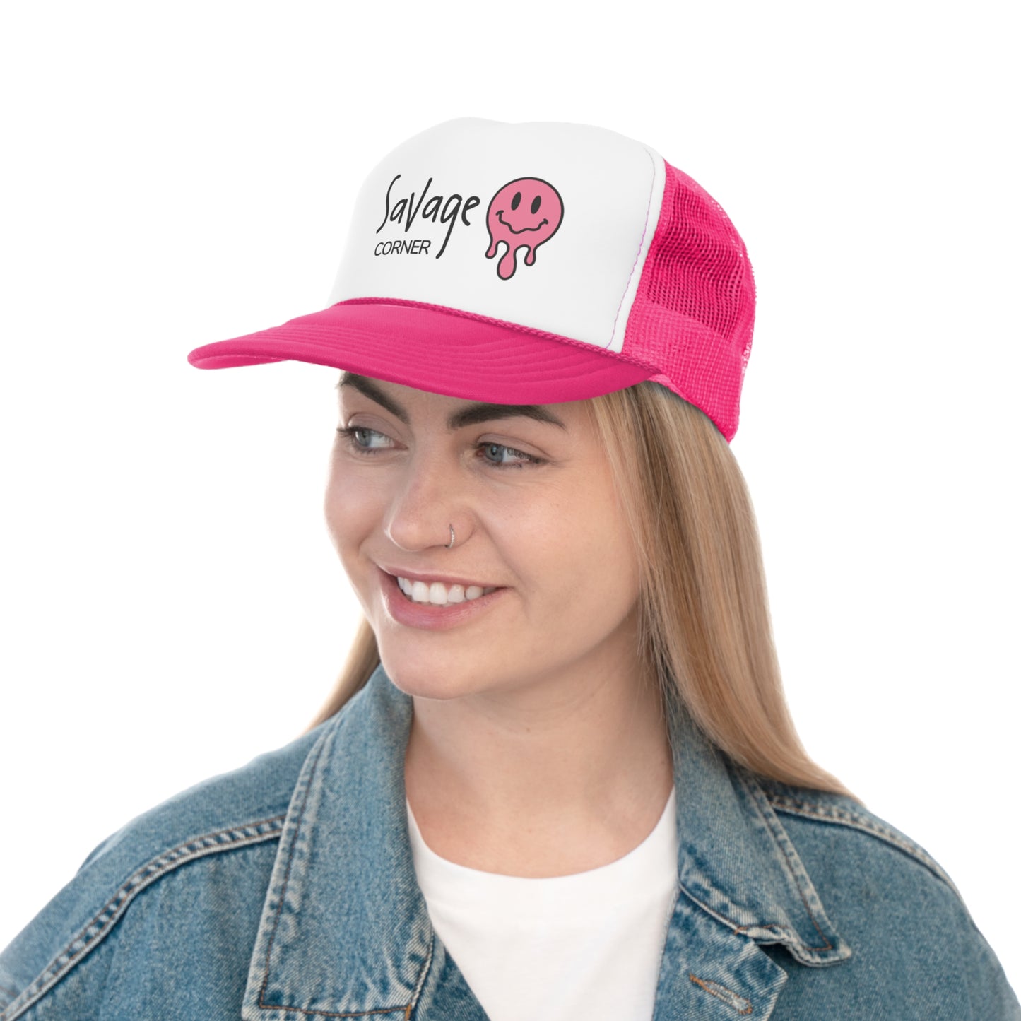 Savage CornerTrucker Caps/ apparel