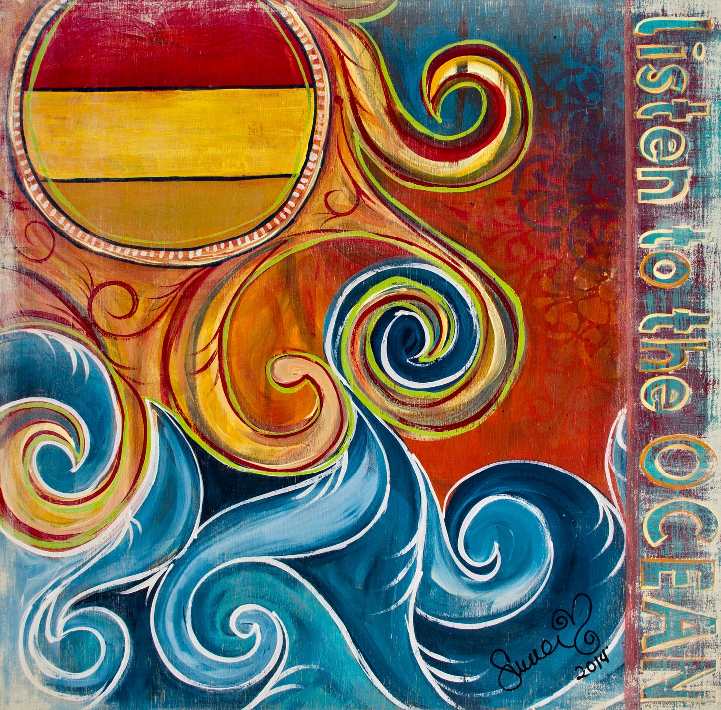 Listen to the Ocean/ Art/
