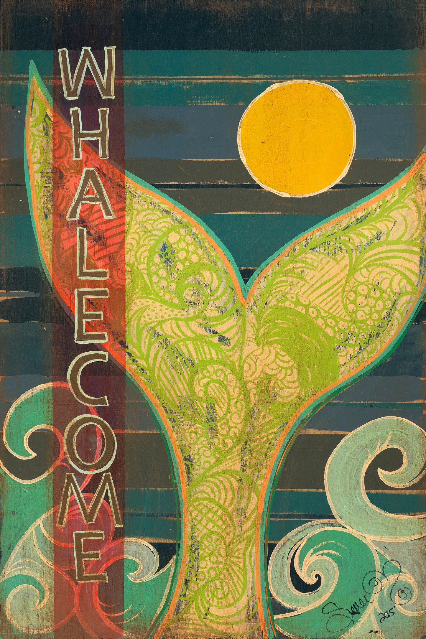 Whalecome/ Art