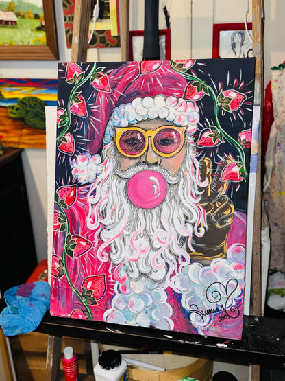 Strawberry Saint Nick/ Art