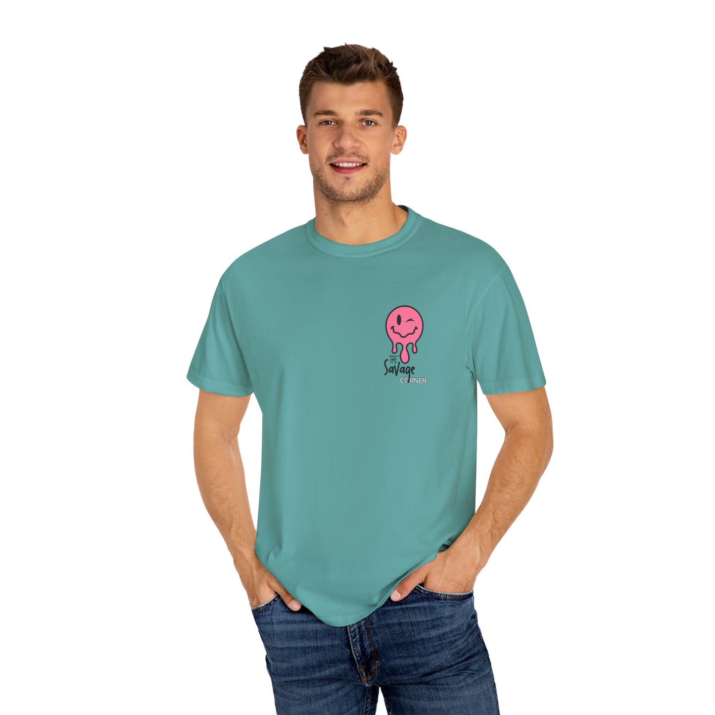 Savage Corner best life  / Unisex Garment-Dyed T-shirt/ apparel