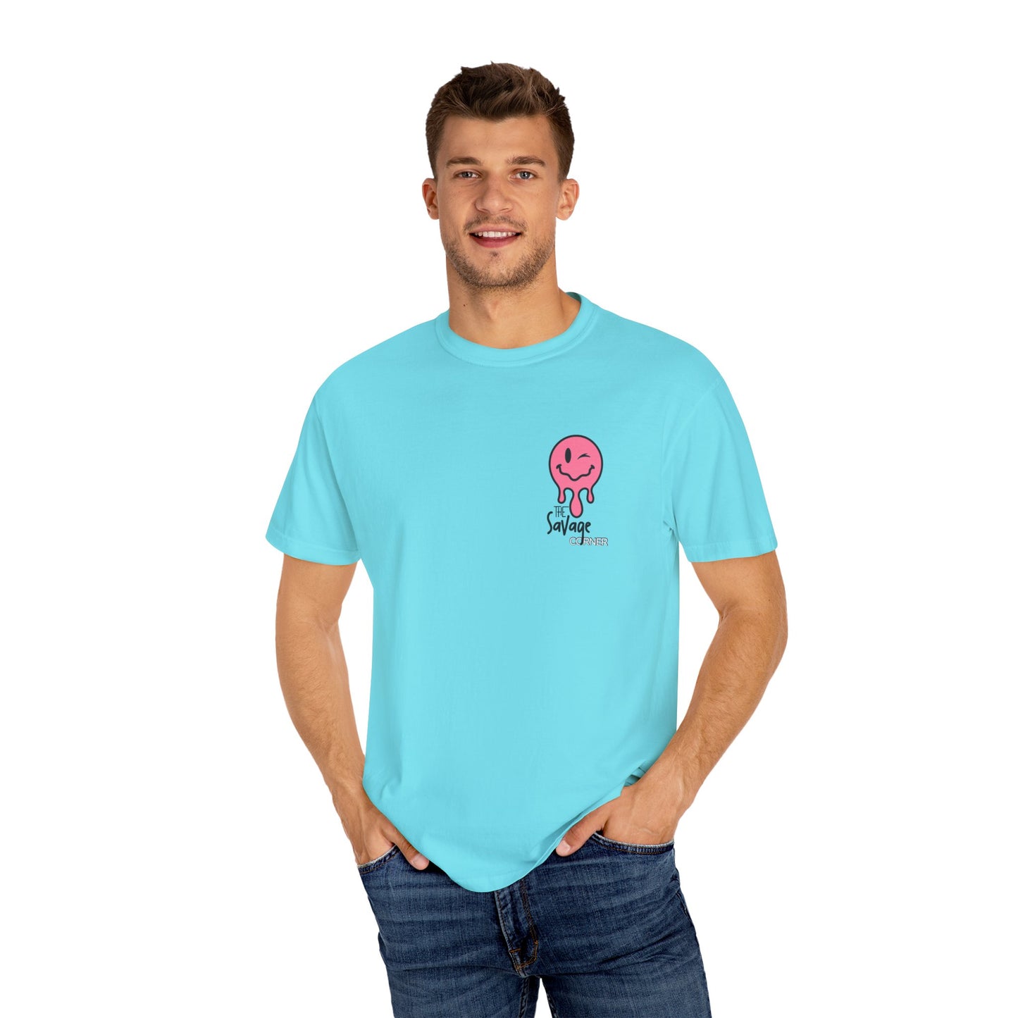 Savage Corner best life  / Unisex Garment-Dyed T-shirt/ apparel