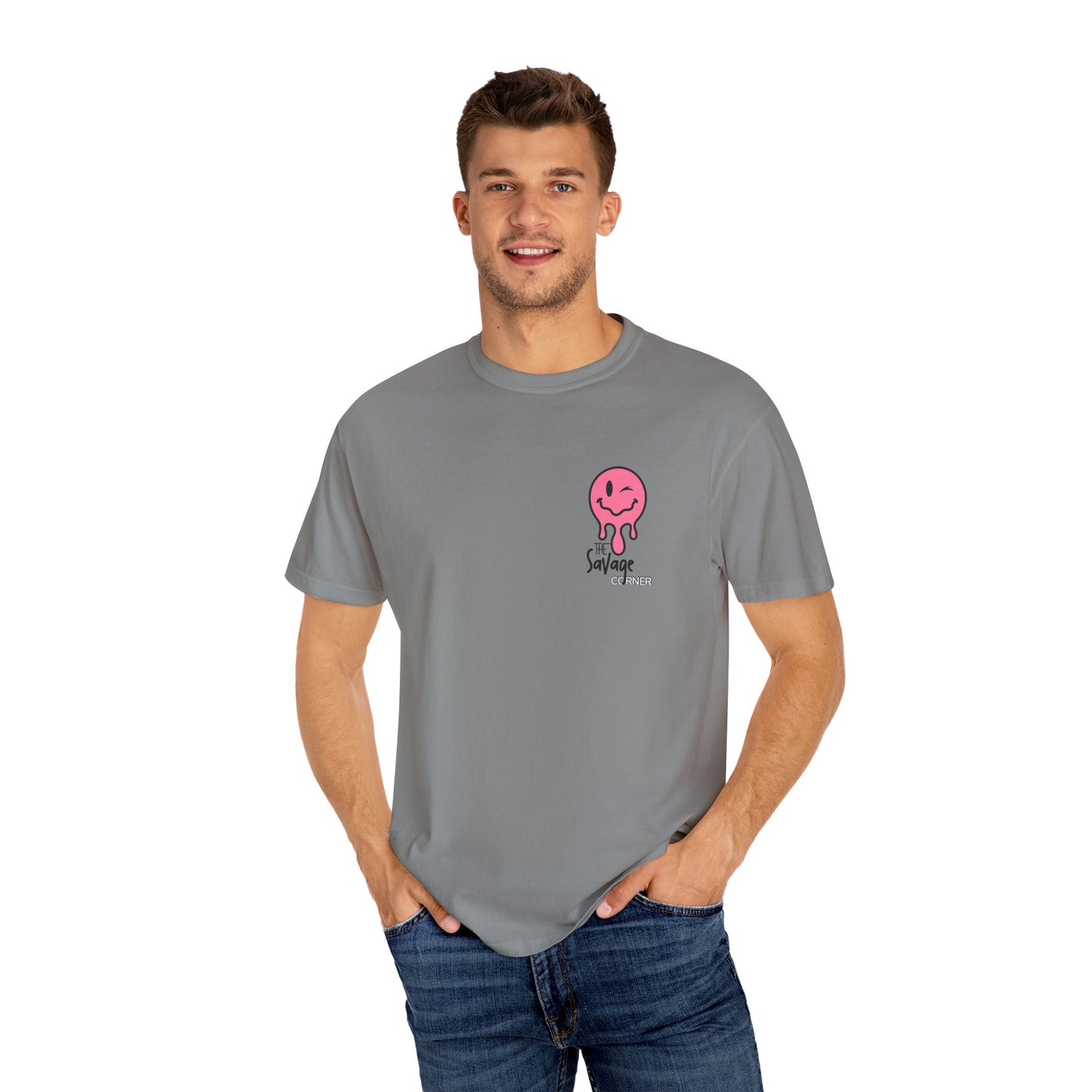 Savage Corner best life  / Unisex Garment-Dyed T-shirt/ apparel