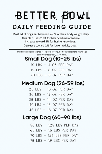 Better Bowl™ Homemade Dog Food Starter Guide