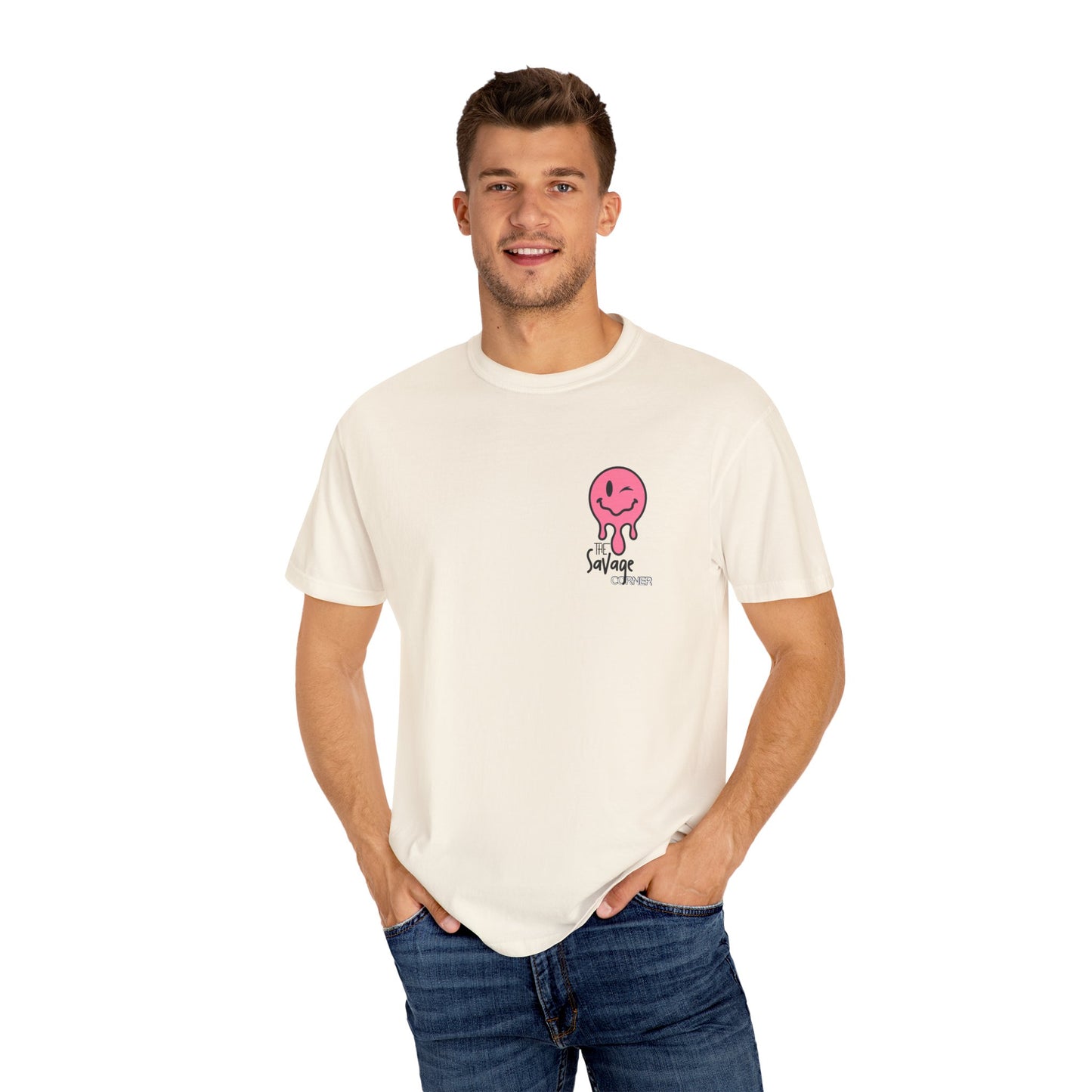 Savage Corner best life  / Unisex Garment-Dyed T-shirt/ apparel