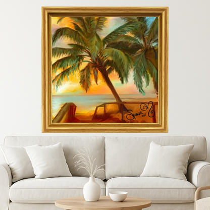 Among the Palms/ Art